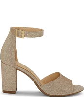 Jessica Simpson Sherron Ankle Strap Block Heel Sandals