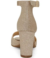 Jessica Simpson Sherron Ankle Strap Block Heel Sandals