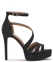 Jessica Simpson Shyremin Rhinestone Platform Strappy Dress Sandals