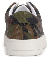 Jessica Simpson Silesta Camo Rhinestone Embellished Platform Sneakers