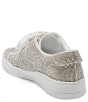 Jessica Simpson Silesta Rhinestone Lace-Up Platform Sneakers