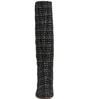 Jessica Simpson Skyeth Sparkle Tweed Tall Boots