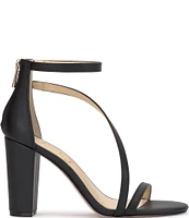 Jessica Simpson Sloyan Faux Leather Block Heel Sandals