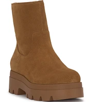 Jessica Simpson Ulalie Suede Lugged Booties