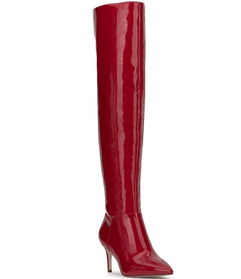 Jessica Simpson Verity Patent Over The Knee High Boots