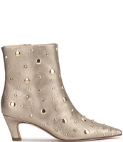 Jessica Simpson Viviana Stud & Rhinestone Booties