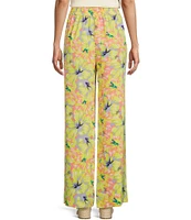 Jessica Simpson Winnie High Rise Printed Wide Leg Pants