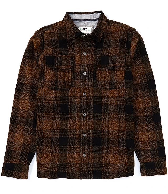 Jetty Arbor Flannel - Light Brown