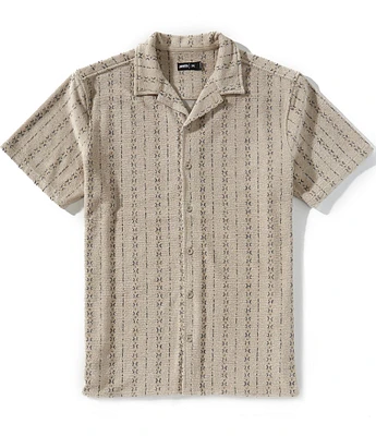 JETTY Asbury Short Sleeve Woven Camp Shirt