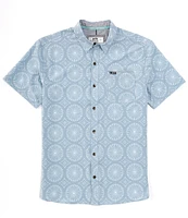 JETTY Garwood Printed Short Sleeve Woven Shirt