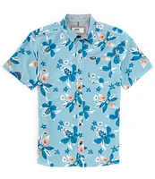 JETTY Garwood Short Sleeve Floral Printed Woven Shirt