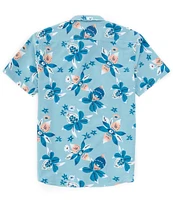 JETTY Garwood Short Sleeve Floral Printed Woven Shirt