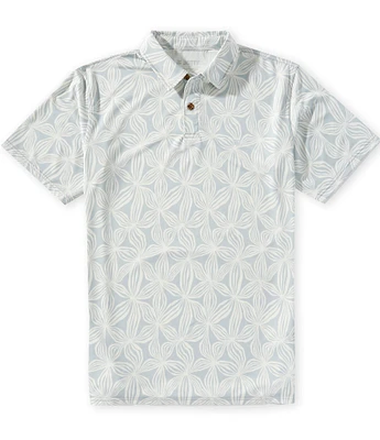 JETTY Performance Stretch Bunker Short Sleeve Polo Shirt
