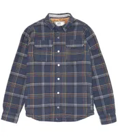 Jetty Plaid Sherpa Long Sleeve Midweight Jacket