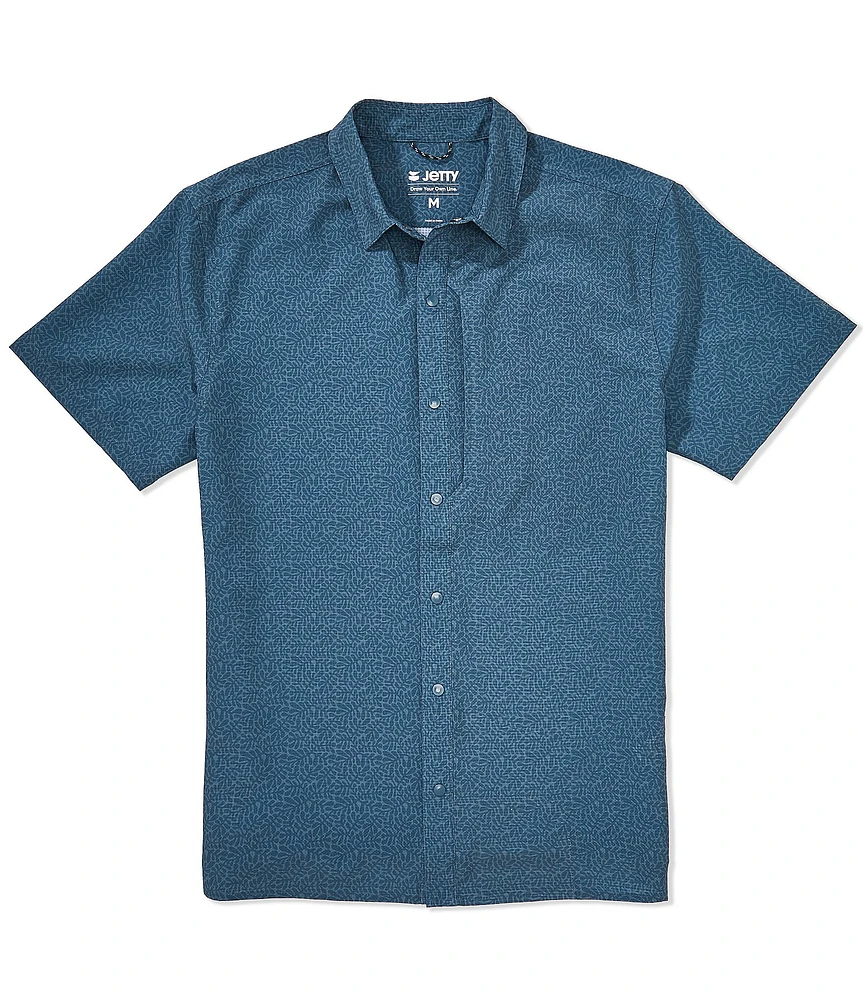 JETTY Sandspit Tech Short Sleeve Woven Shirt
