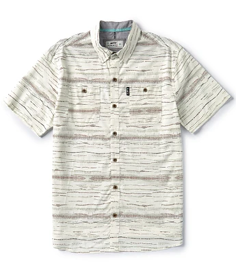 Jetty Seabrite Short Sleeve Printed Woven Shirt