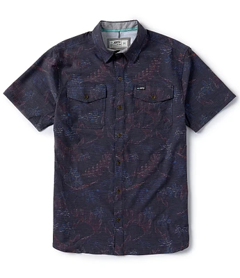 Jetty Wellspoint Short Sleeve Printed Woven Shirt