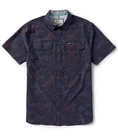 Jetty Wellspoint Short Sleeve Printed Woven Shirt