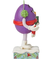 Jim Shore M&M'S® by Jim Shore Purple M&M's Characters with Gift Figurine