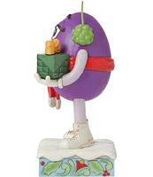 Jim Shore M&M'S® by Jim Shore Purple M&M's Characters with Gift Figurine