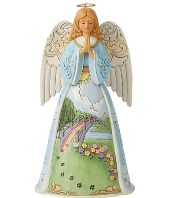 Jim Shore Rainbow Bridge Angel Figurine