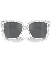 Jimmy Choo Women's JC5003F 55mm Mirrored Square Sunglasses