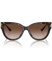 Jimmy Choo Women's JC5018U 54mm Havana Cat Eye Sunglasses