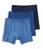 Jockey Signature Pima Cotton Mid-Rise Boxer Briefs 3-Pack