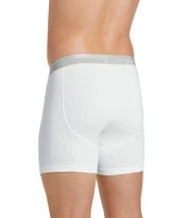 Jockey Signature Pima Cotton Mid-Rise Boxer Briefs 3-Pack