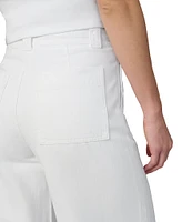 Joe's Jeans Addison Drawstring Wide Leg Ankle Length Pants
