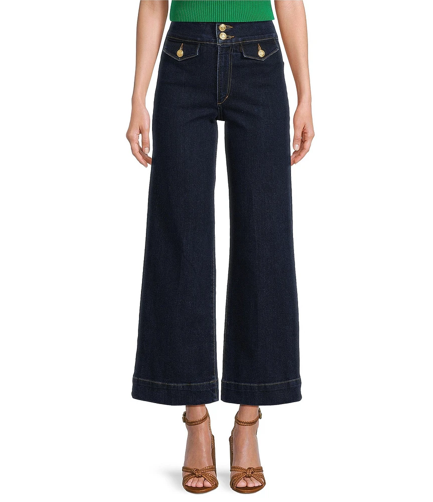 Joe's Jeans Ellia Wide Leg Ankle Jeans