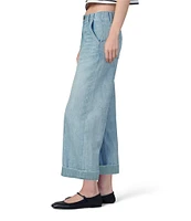 Joe's Jeans Karter Straight Leg Ankle Cuffed Trouser Jeans