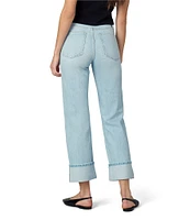 Joe's Jeans Margot High Rise Straight Wide Cuff Jeans