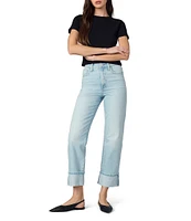Joe's Jeans Margot High Rise Straight Wide Cuff Jeans