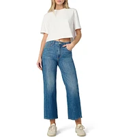 Joe's Jeans The Blake High Rise Wide Leg Ankle Length Jeans