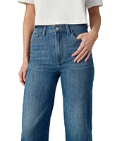 Joe's Jeans The Blake High Rise Wide Leg Ankle Length Jeans