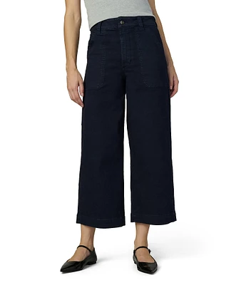 Joe's Jeans The Chloe Utility High Rise Wide Leg Crop Jeans