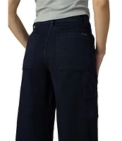 Joe's Jeans The Chloe Utility High Rise Wide Leg Crop Jeans