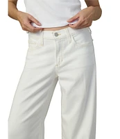 Joe's Jeans The Lou Lou Low Rise Wide Leg Denim Jeans