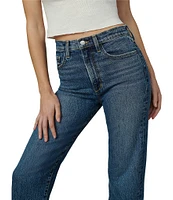 Joe's Jeans The Margot High Rise Cropped Straight Leg Jeans