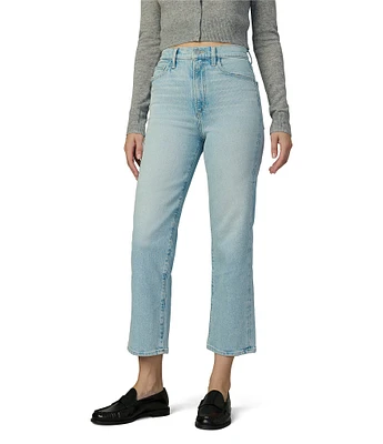 Joe's Jeans The Margot High Rise Straight Leg Cropped Denim Jeans