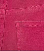 John Mark 5 Pocket Tulip Frayed Hem Crop Pants