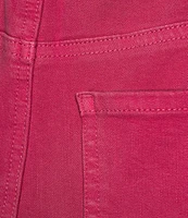 John Mark 5 Pocket Tulip Frayed Hem Crop Pants