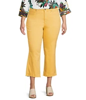 John Mark Plus Size 5 Pocket Flare Pants