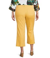 John Mark Plus Size 5 Pocket Flare Pants