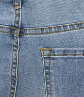 John Mark Wide Leg Folded Cuff Five Pocket Jeans