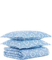 John Robshaw Akash Azure Organic Duvet Cover