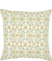 John Robshaw Cherika Marigold Filled Euro / Oversized Sham Pillow