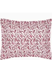 John Robshaw Organic Long Staple Cotton Percale Taani Berry Sham