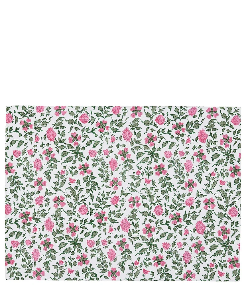 John Robshaw Pink Ishita Lapis Placemats, Set of 4